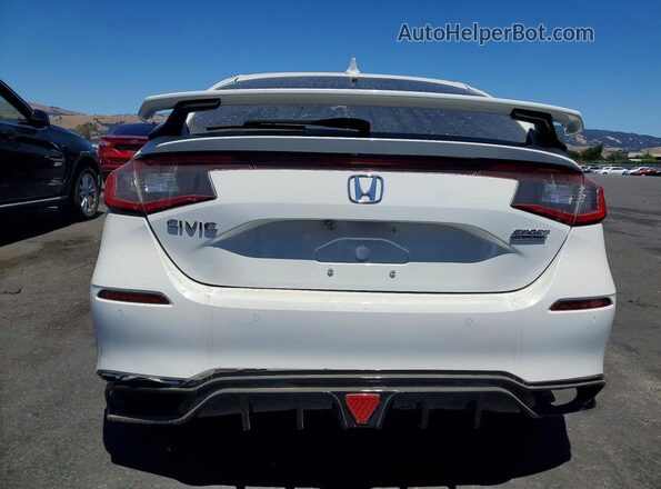 19XFL1G89PE010191 2023 HONDA CIVIC White Вид ззаду