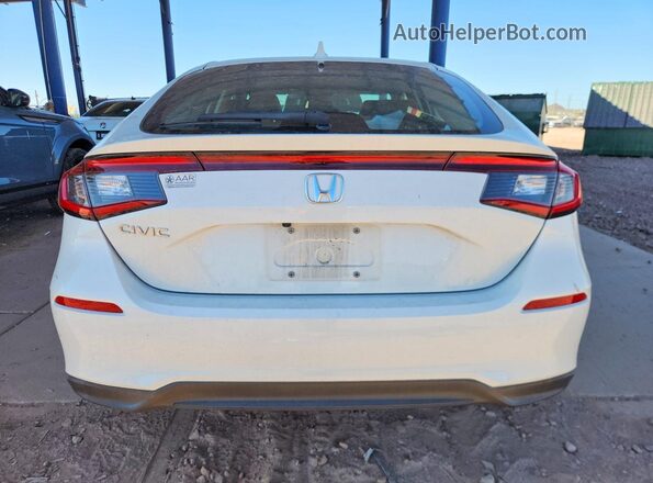 19XFL1H70PE016645 2023 HONDA CIVIC White Rear view