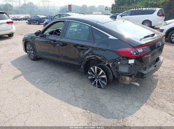 19XFL1H70RE010136 2024 HONDA CIVIC Black უკანა მარცხენა