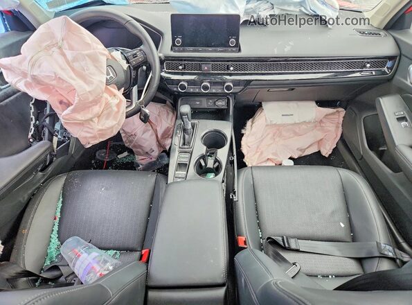 19XFL1H73RE011863 2024 HONDA CIVIC Red წინა პანელის ხედი