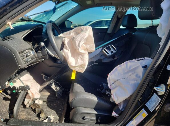 19XFL1H75NE005671 2022 HONDA CIVIC Black Front interior view