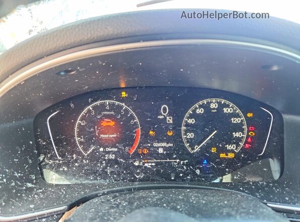 19XFL1H75NE005671 2022 HONDA CIVIC Black Instrument cluster view