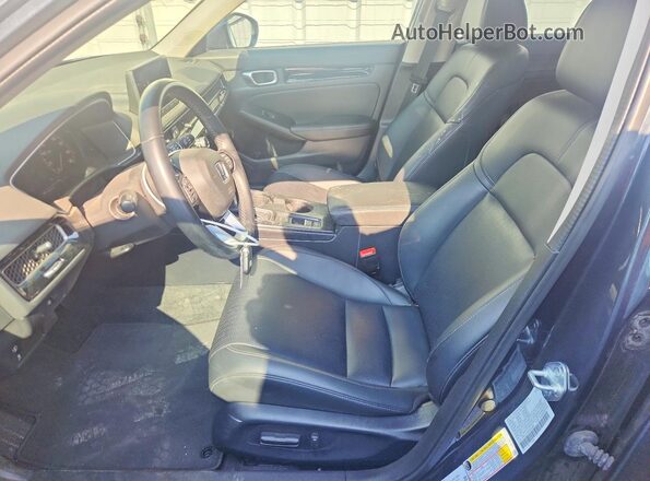 19XFL1H75PE016446 2023 HONDA CIVIC Gray წინა სალონის ხედი