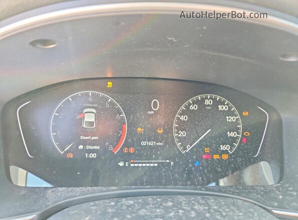 19XFL1H76RE024090 2024 HONDA CIVIC Gray Սարքավորումների վահանակի տեսք