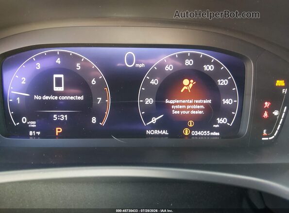 19XFL1H81NE004896 2022 HONDA CIVIC Серый Вид задних сидений