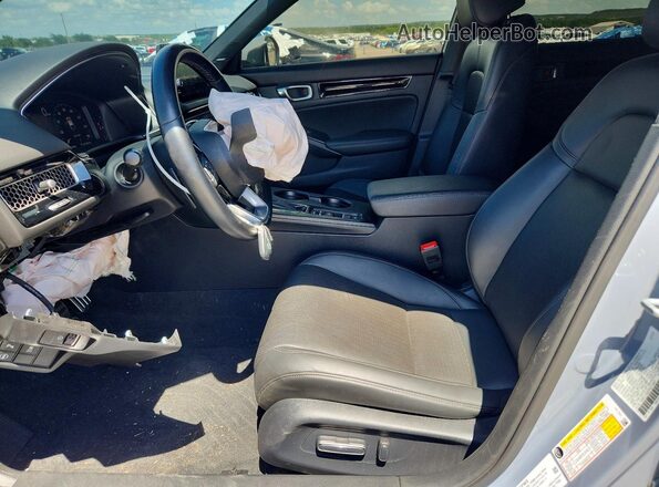 19XFL1H82PE015957 2023 HONDA CIVIC Gray Front interior view