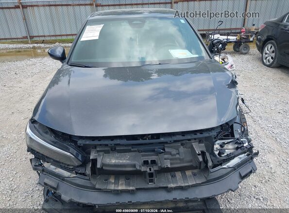 19XFL1H84RE005806 2024 HONDA CIVIC Gray ხელსაწყოთა პანელის ხედი