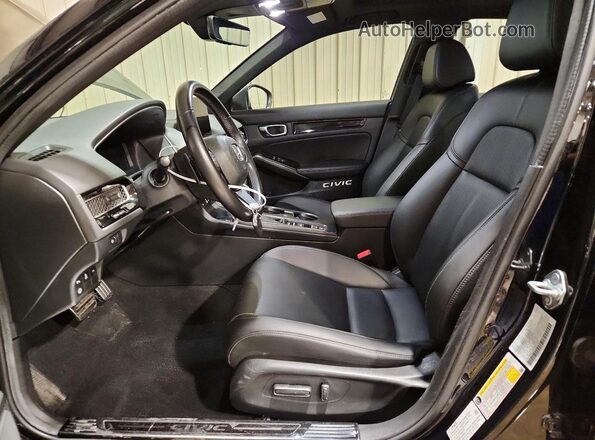19XFL1H87PE011807 2023 HONDA CIVIC Black Вид салону спереду