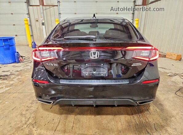 19XFL1H87PE011807 2023 HONDA CIVIC Black Вид ззаду