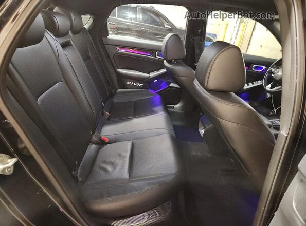 19XFL1H87PE011807 2023 HONDA CIVIC Black Вид задніх сидінь