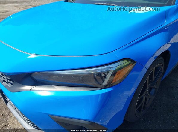 19XFL1H8XNE002581 2022 HONDA CIVIC Синий Вид спереди