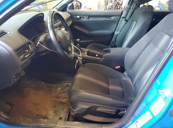 19XFL2G86NE025038 2022 HONDA CIVIC Blue Սալոնի դիմացի տեսք