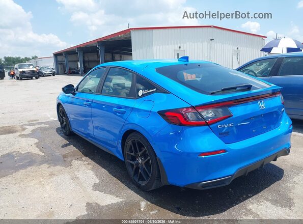 19XFL2G89RE019160 2024 HONDA CIVIC Blue Задня ліва чверть