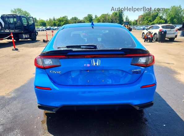 19XFL2G8XRE040373 2024 HONDA CIVIC Blue Widok z tyłu