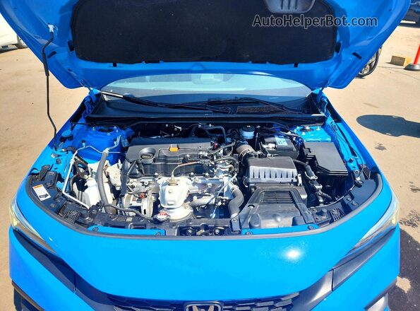 19XFL2G8XRE040373 2024 HONDA CIVIC Blue Widok wnętrza z tyłu