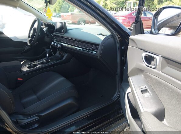 19XFL2H59RE020605 2024 HONDA CIVIC Black წინა სალონის ხედი