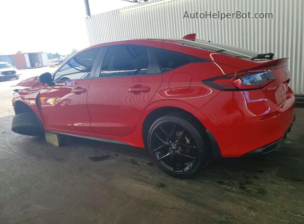 19XFL2H80RE000981 2024 HONDA CIVIC Red Հետևի ձախ