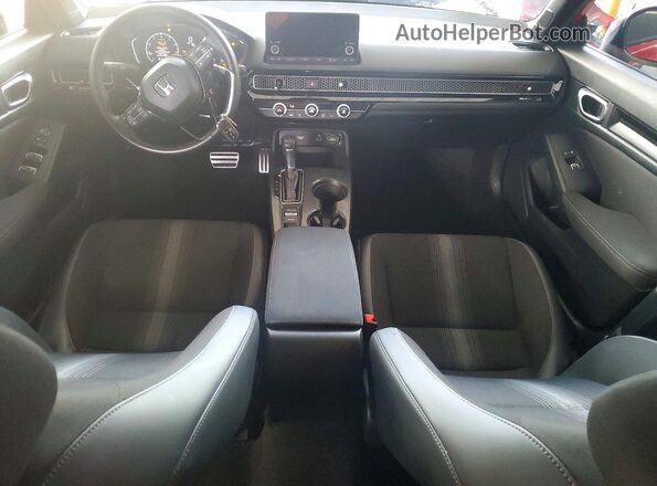 19XFL2H80RE000981 2024 HONDA CIVIC Red Առջևի վահանակի տեսք