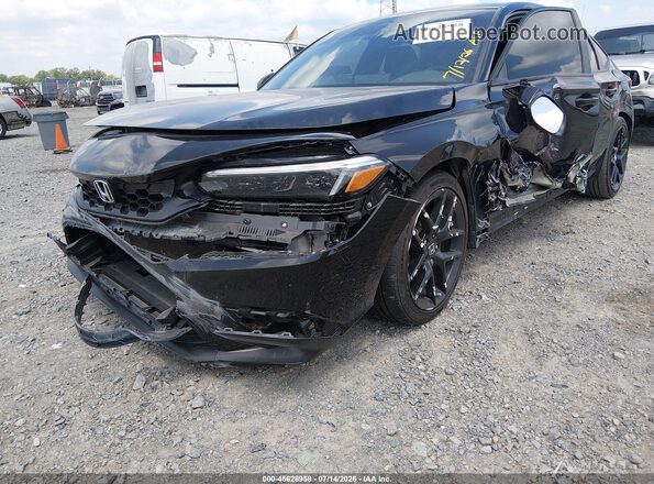19XFL2H80RE040879 2024 HONDA CIVIC Black Դիմացի տեսք