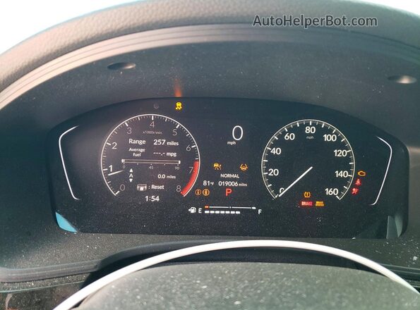 19XFL2H80SE024087 2025 HONDA CIVIC Серый Вид щитка приборов