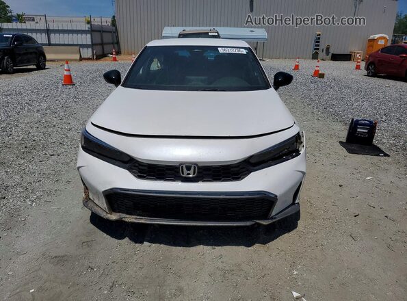 19XFL2H80SE033761 2025 HONDA CIVIC White Դիմացի տեսք