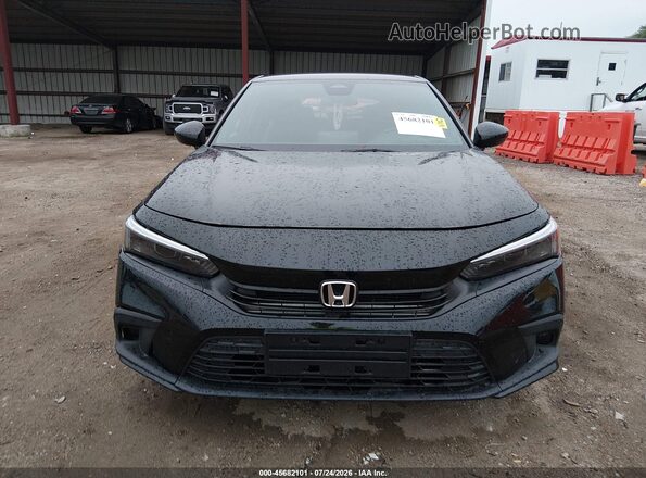 19XFL2H81PE011615 2023 HONDA CIVIC Black Vista del cuadro de instrumentos
