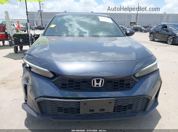 19XFL2H81SE004611 2025 HONDA CIVIC Серый Вид щитка приборов