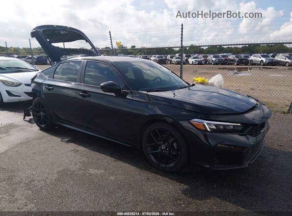 19XFL2H81SE015687 2025 HONDA CIVIC Черный Вид задней части салона