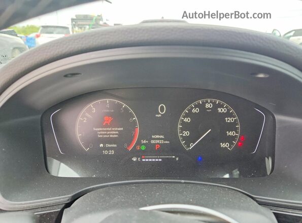 19XFL2H81SE033560 2025 HONDA CIVIC Gray Սարքավորումների վահանակի տեսք