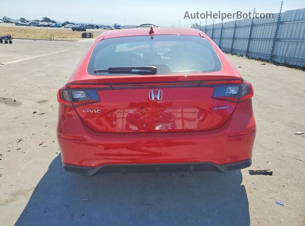 19XFL2H81SE034756 2025 HONDA CIVIC Red Հետևի տեսք