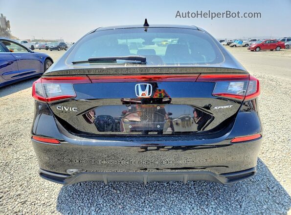 19XFL2H83NE008292 2022 HONDA CIVIC Black Вид ззаду