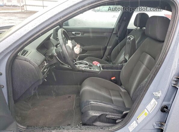 19XFL2H83PE004245 2023 HONDA CIVIC Blue წინა სალონის ხედი