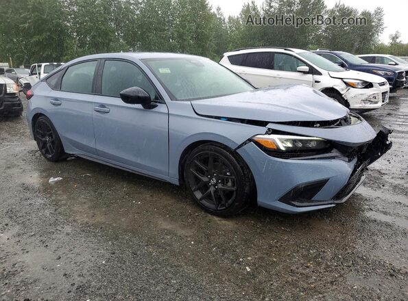 19XFL2H83PE004245 2023 HONDA CIVIC Blue წინა მარჯვენა