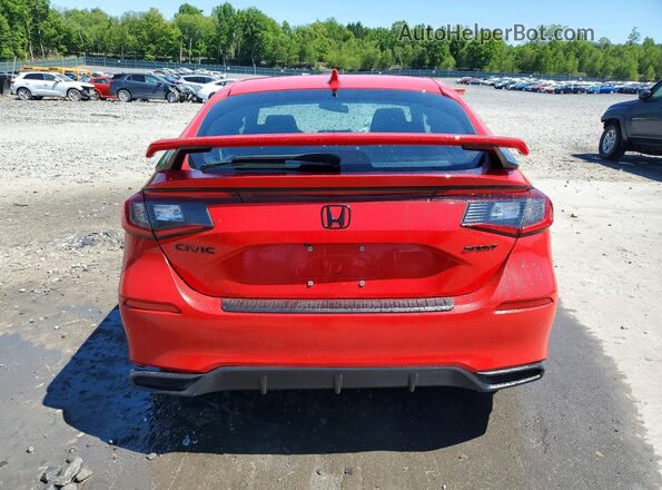 19XFL2H83SE018364 2025 HONDA CIVIC Красный Вид сзади
