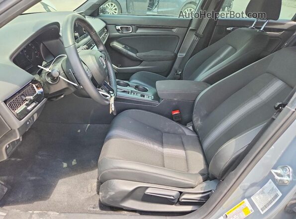 19XFL2H83SE020423 2025 HONDA CIVIC Gray Widok wnętrza z przodu