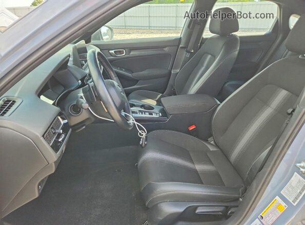 19XFL2H84PE005615 2023 HONDA CIVIC Gray Vista interior delantera