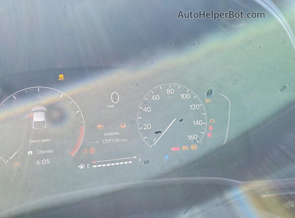 19XFL2H84PE021149 2023 HONDA CIVIC Black Instrument cluster view