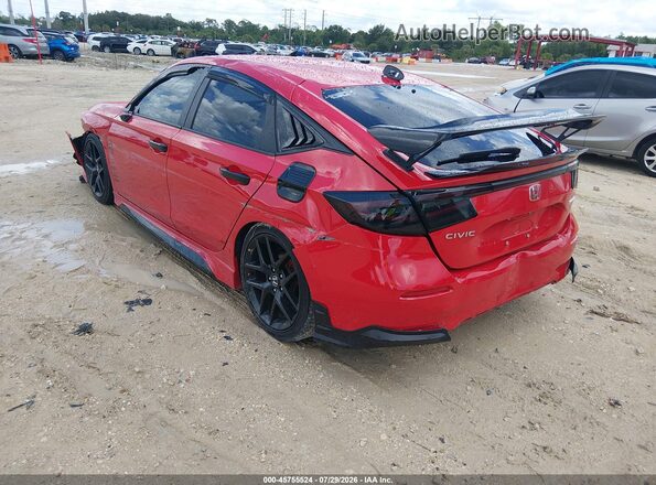 19XFL2H84RE030890 2024 HONDA CIVIC Red უკანა მარცხენა