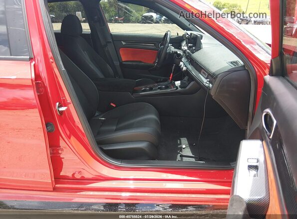 19XFL2H84RE030890 2024 HONDA CIVIC Red წინა სალონის ხედი