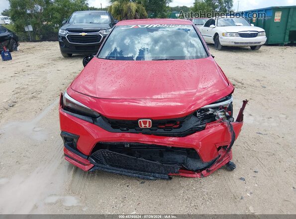19XFL2H84RE030890 2024 HONDA CIVIC Red ხელსაწყოთა პანელის ხედი