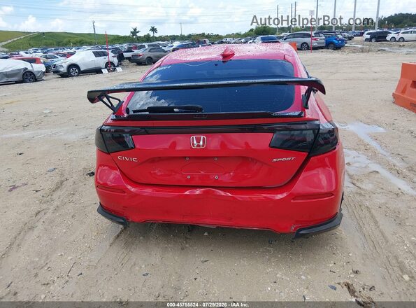 19XFL2H84RE030890 2024 HONDA CIVIC Red 