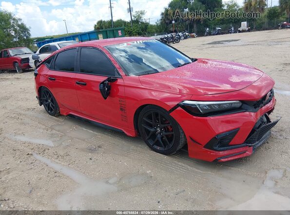 19XFL2H84RE030890 2024 HONDA CIVIC Red უკანა სალონის ხედი