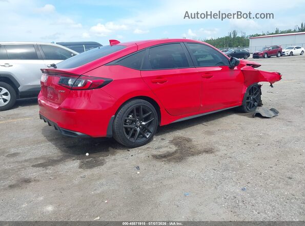 19XFL2H84SE013402 2025 HONDA CIVIC Красный Задняя правая четверть