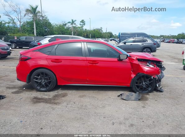 19XFL2H84SE013402 2025 HONDA CIVIC Красный Панорамный вид салона 360°