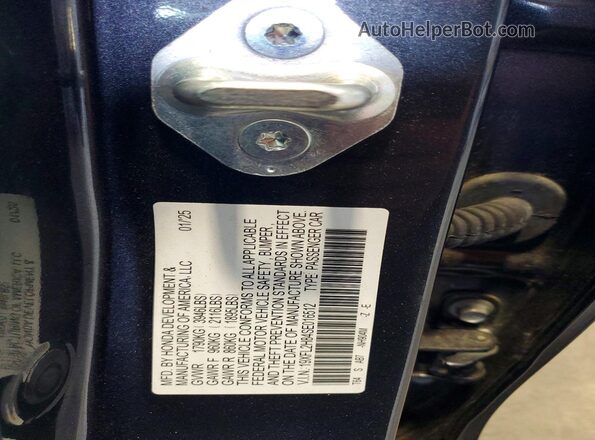 19XFL2H84SE016512 2025 HONDA CIVIC Charcoal Вид підкапотного простору