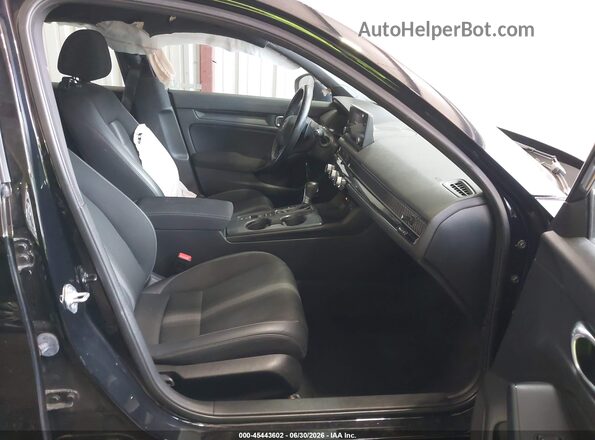 19XFL2H85NE001487 2022 HONDA CIVIC Black Widok wnętrza z przodu