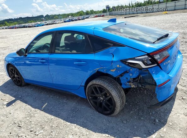 19XFL2H85NE008908 2022 HONDA CIVIC Blue Rear left
