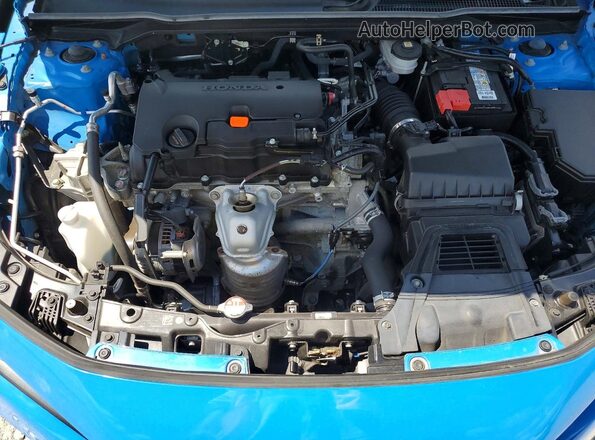 19XFL2H85NE008908 2022 HONDA CIVIC Blue Rear interior view