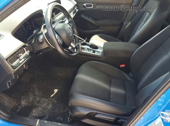 19XFL2H85NE008908 2022 HONDA CIVIC Blue Front interior view