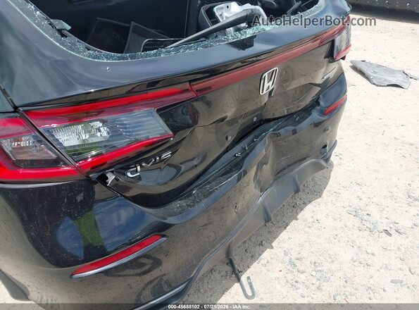 19XFL2H85PE016560 2023 HONDA CIVIC Black Front view